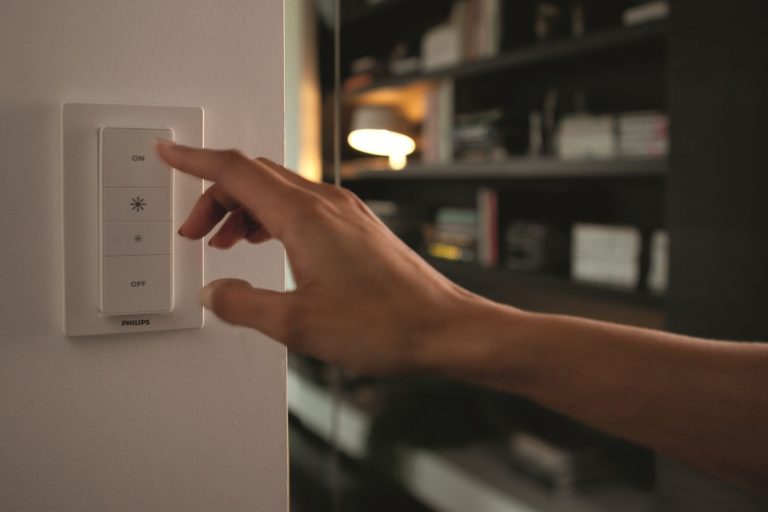 How to Set up & Control Philips Hue lights with Dimmer Switch