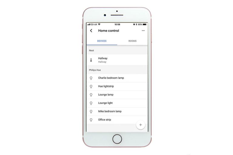 View of How to Connect Philips Hue to Google Home - Hue Home Lighting