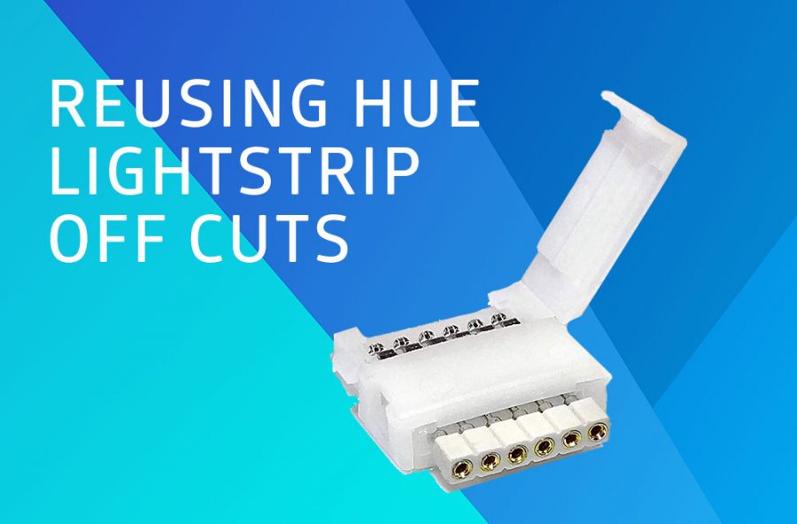 How to Cut and Re-Use Hue Lightstrip Off Cuts