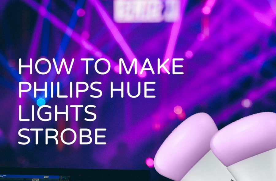 O Hue Lights pode estroboscópio?