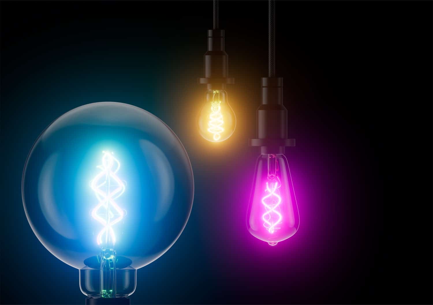 New Colored LED Filament Smart Bulbs from LEDVANCE
